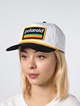 Бейсболка AMERICAN NEEDLE арт. 23008A-PLROID Polaroid Roscoe (белый / черный)